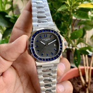 patek blue diamond bezel