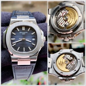 Patek Philippe Nautilus 5711 Blue Leather Semi-Swiss