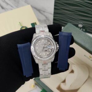 Rolex GMT Master II Ice Dial Diamond AMG Factory Swiss