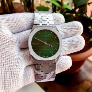 Gucci 25H Series Ocean Green Quartz