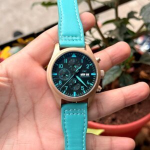 IWC Pilot Chronograph Mercedes RG Bezel