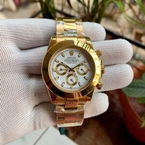 rolex cosmograph gold chain