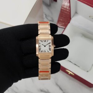 cartier rose gold chain