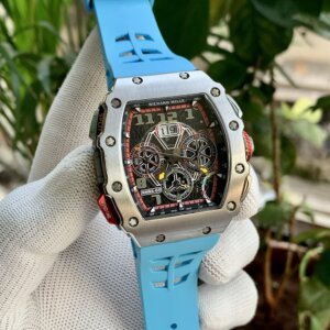 Richard Mille RM 65-01 Automatic Blue-Silver