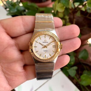 Omega Constellation Automatic Diamond Bezel