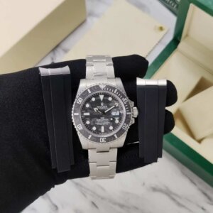 Rolex DiW Submariner Silver VSF Swiss With Extra Strap