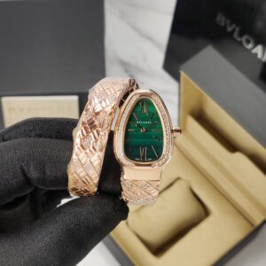 BVL Serpenti Spiga Green Dial Quartz