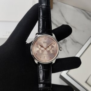 iwc automatic black strap