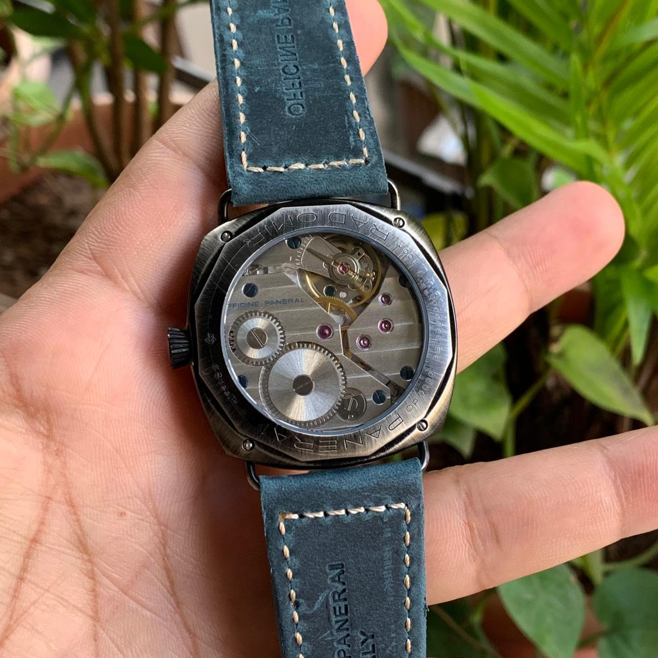 Luminor Panerai Radiomir Otto Giorni PAM01348 Blue (2) Luminor Panerai Radiomir Otto Giorni PAM01348 Blue (2)