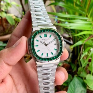 nautilus ruby green automatic gents