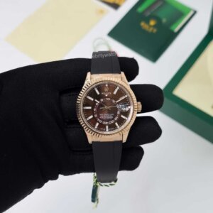 Rolex Sky Dweller 326235 Brown Dial Noob Swiss