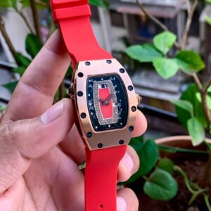 Richard Mille RM 07-01 Ladies Auto Semi ETA Red RoseGold