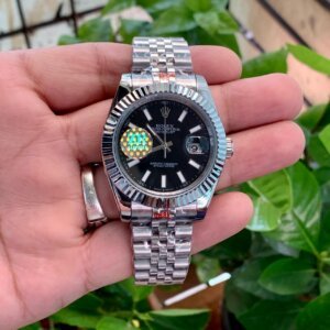 black dial automatic gents