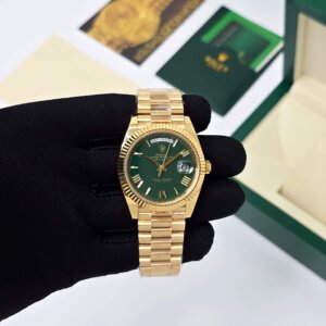 daydate gold chain gents automatic