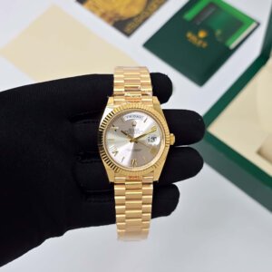 daydate gold chain gents automatic