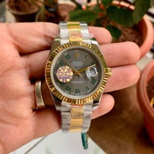 dual tone chain automatic grey