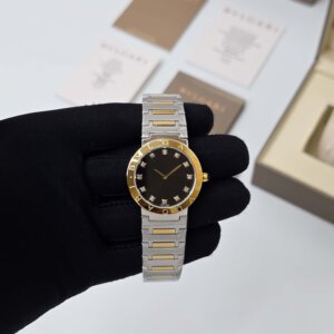 bvlgari ladies watch quartz black