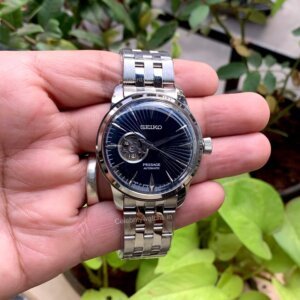Seiko Presage Cocktail Black-Silver Automatic
