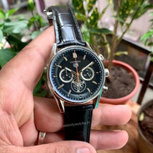 Tag Heuer Carrera Chronograph Tourbillion Black Quartz