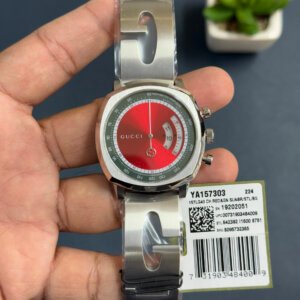 Gucci Grip Steel YA157303 Store Quality