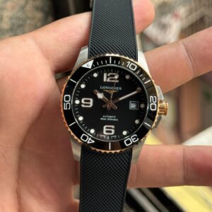 Longines HydroConquest Black Silicon