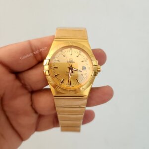 Omega Constellation Co‑Axial Master Full Gold Auto