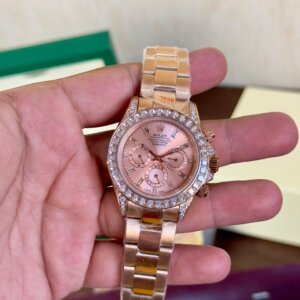 Rolex Daytona 126595TBR RG Semi ETA Diamond Edition