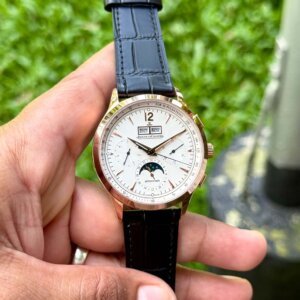 Jaeger LeCoultre Master Control Celender RG-White Dial