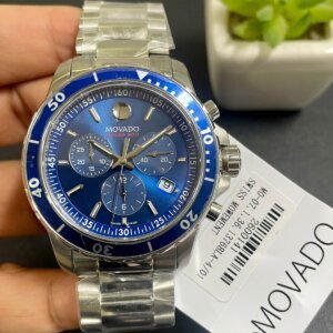 Movado 800 Series Blue Quartz 2600141 Store Quality