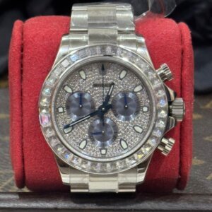 Rolex Daytona 116576 Diamond Pave Dial Swiss