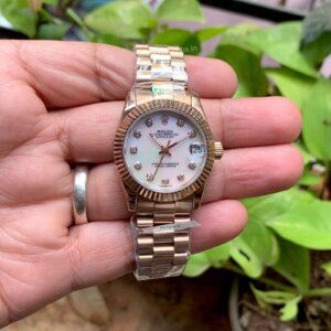 Rolex DateJust RG Chain Diamond Figure Dial 31MM Ladies