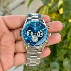 TAG Heuer Seafarer X Hodinkee Carrera Chronograph Blue