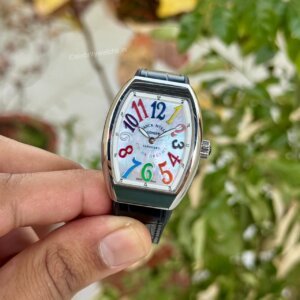 Franck Muller Color Dreams Black-Silver Quartz Ladies