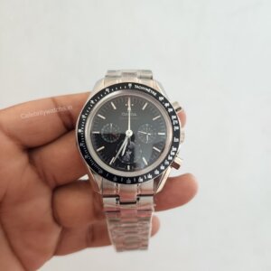Omega Speedmaster Moonphase Black Quartz