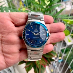Omega Constellation Silver-Blue Dial Automatic