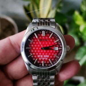 Seiko King SeikoSJE103 Red Dial Automatic